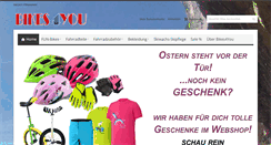 Desktop Screenshot of bikes4you.at