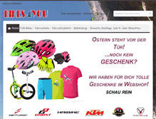 Tablet Screenshot of bikes4you.at
